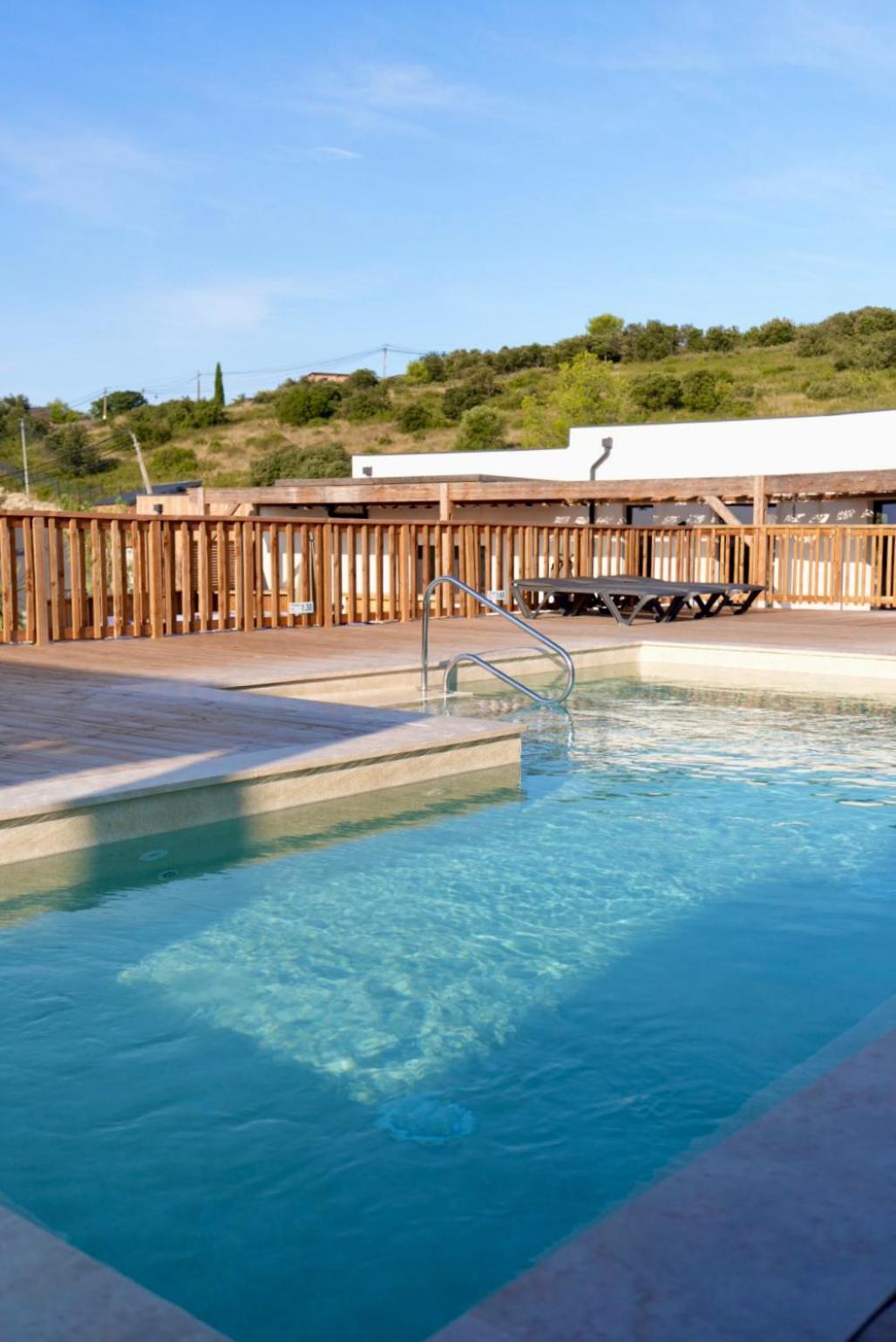 Camping Les Lodges Du Lagon كالفيسون المظهر الخارجي الصورة